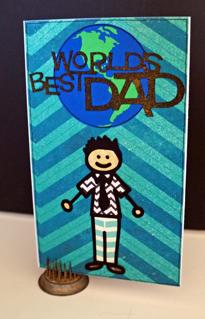 Best Dad Card-TheCraftyPickle.com