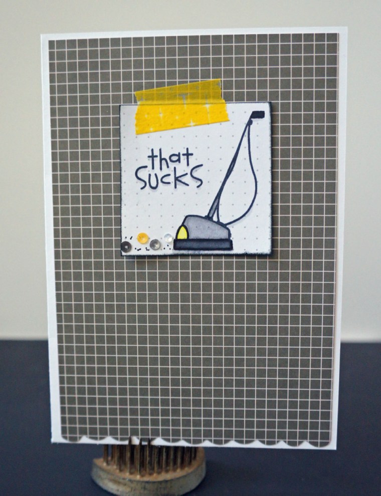 Turn your leftover project life cards into greeting cards @thecraftypickle.com