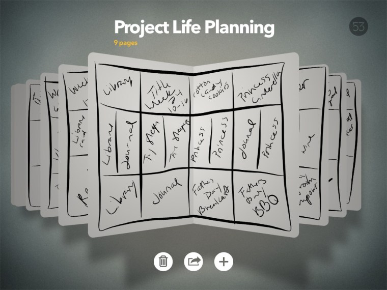Project Life Planning process @thecraftypickle.com