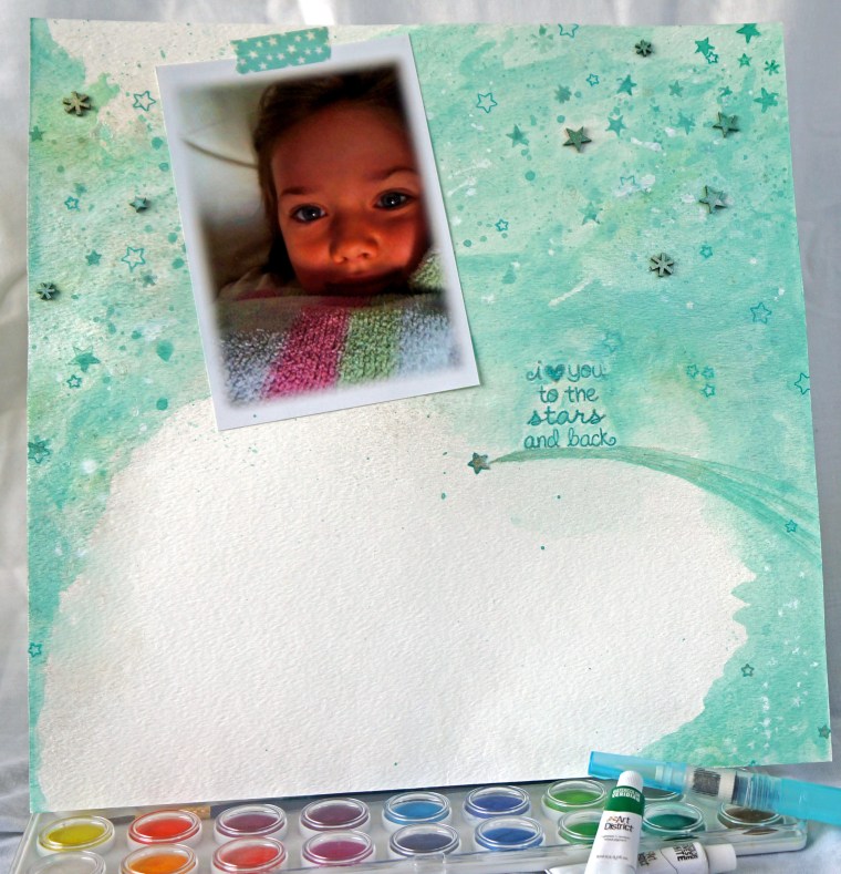 Watercolor Wednesday @thecraftypickle.com