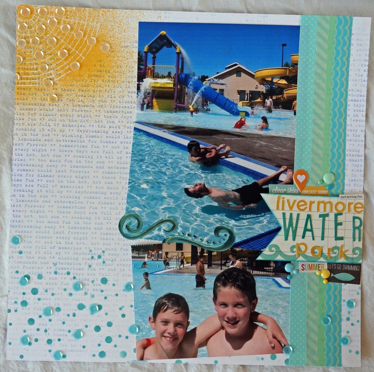 Water Park Layout @thecraftypickle.com
