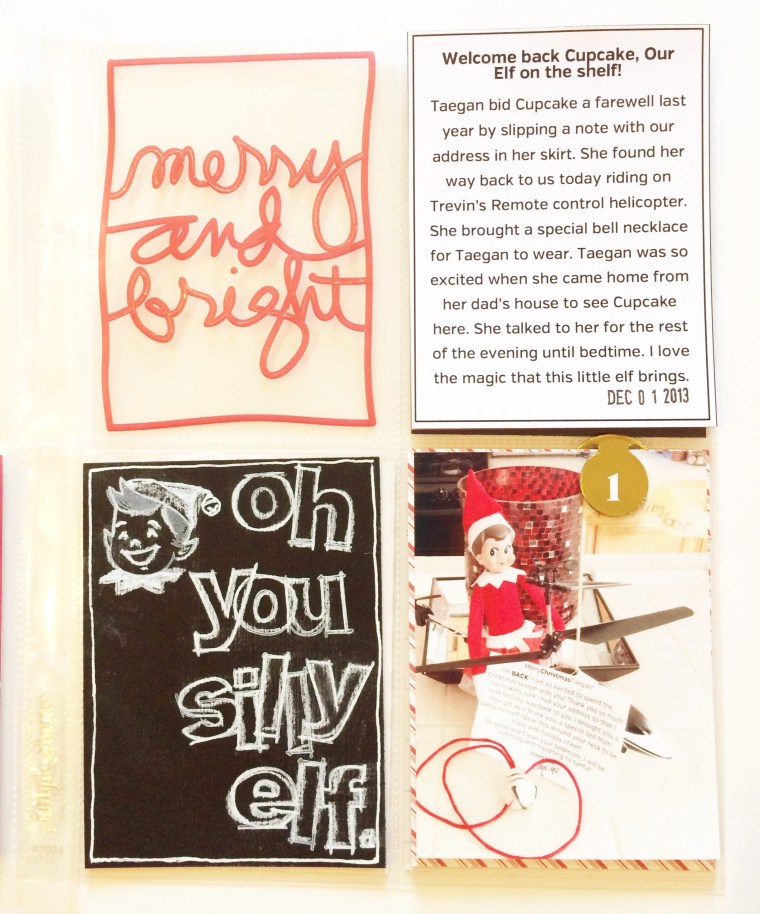 December Daily Day one  | TheCraftyPickle.com