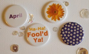 Flair from TheCraftyPickle on etsy  (Blog at www.TheCraftyPickle.com)