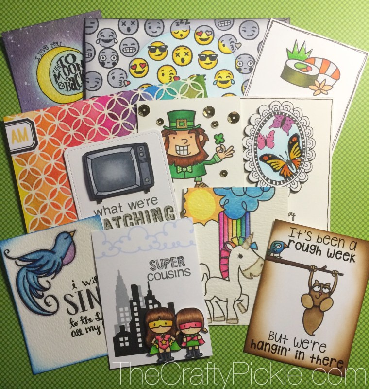 TheCraftyPickle.com #30days30projectlifecards