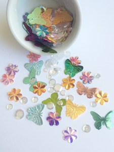 Exclusive sequin/confetti mix @ TheCraftyPickle.com