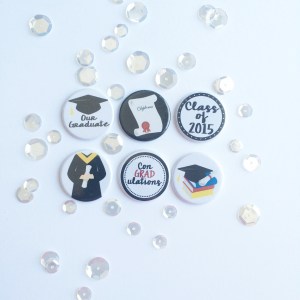 Graduation 2015 flair set @ TheCraftyPickle.com