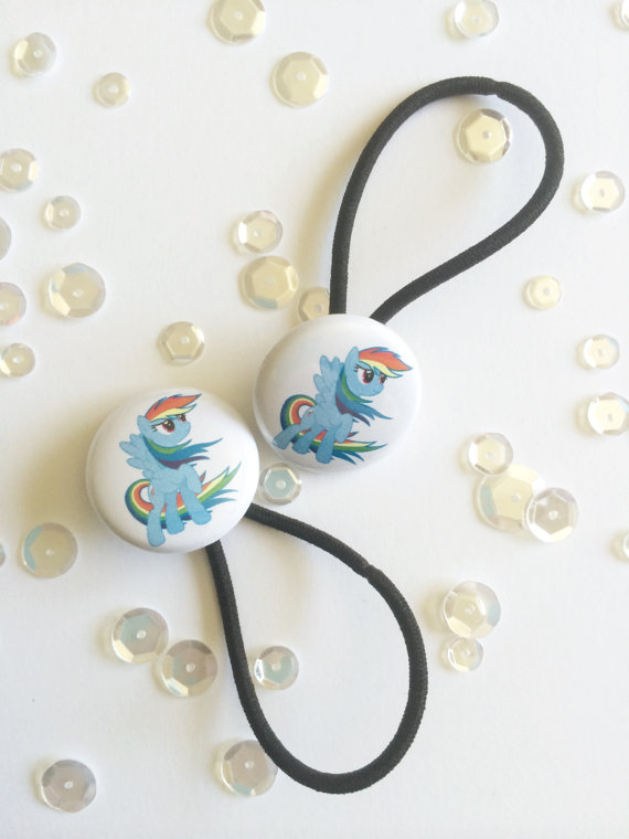 custom hair ties @ TheCraftyPickle.com