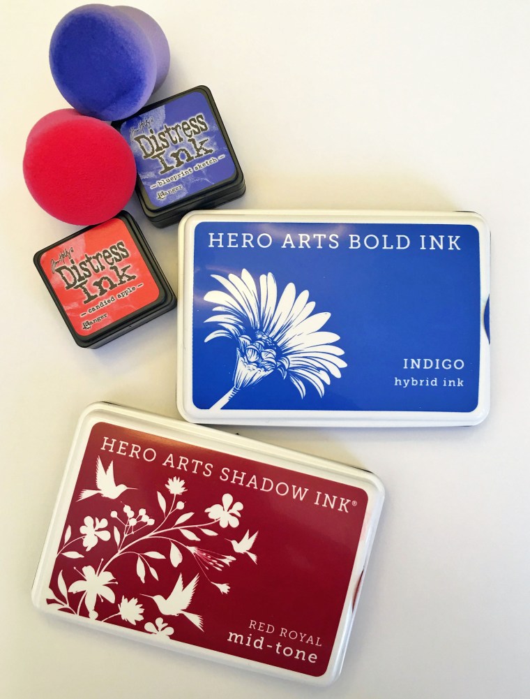 Red White and Blue Challenge week | Card by Taniesa www.thecraftypickle.com