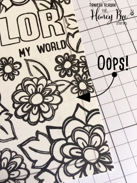 Taniesa Vlasak for HoneyBeeStamps.com